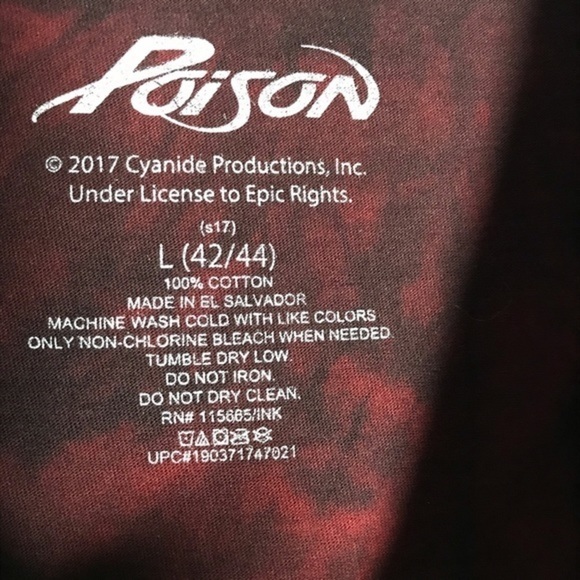 Poison | Graphic Band Tee NEW! - Picture 5 of 5